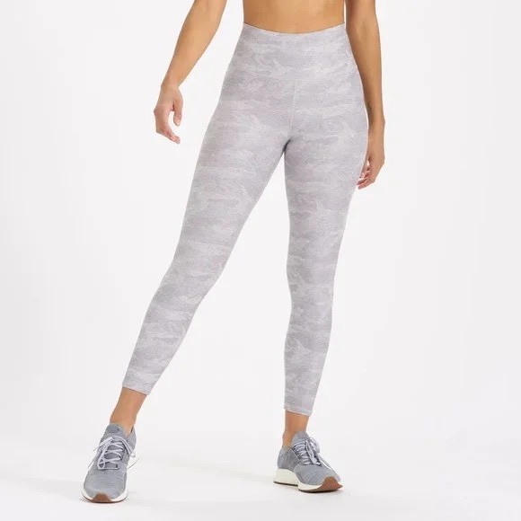 VUORI Heather Grey Camo Clean Elevation Legging Size M - Picture 1 of 13
